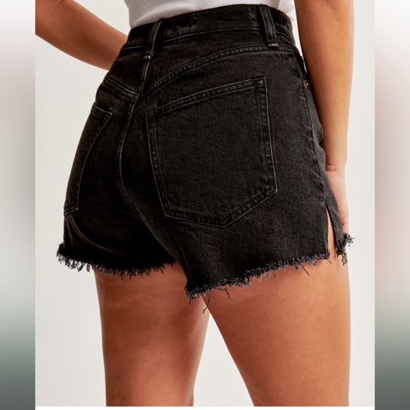 Abercrombie & Fitch The Mom Short High Rise 36/22 - Picture 2 of 16